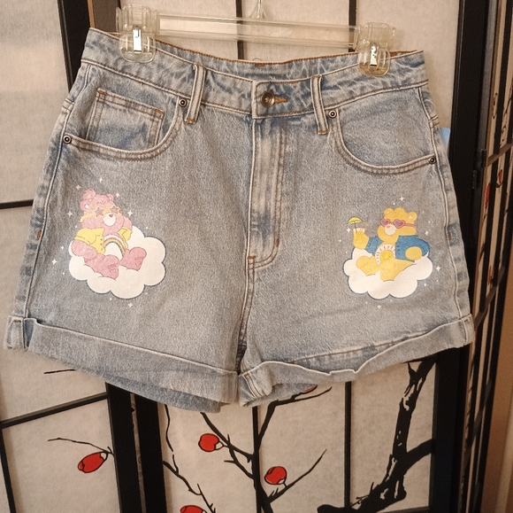 Pants - 🆕 CARE BEAR Denim Shorts 9